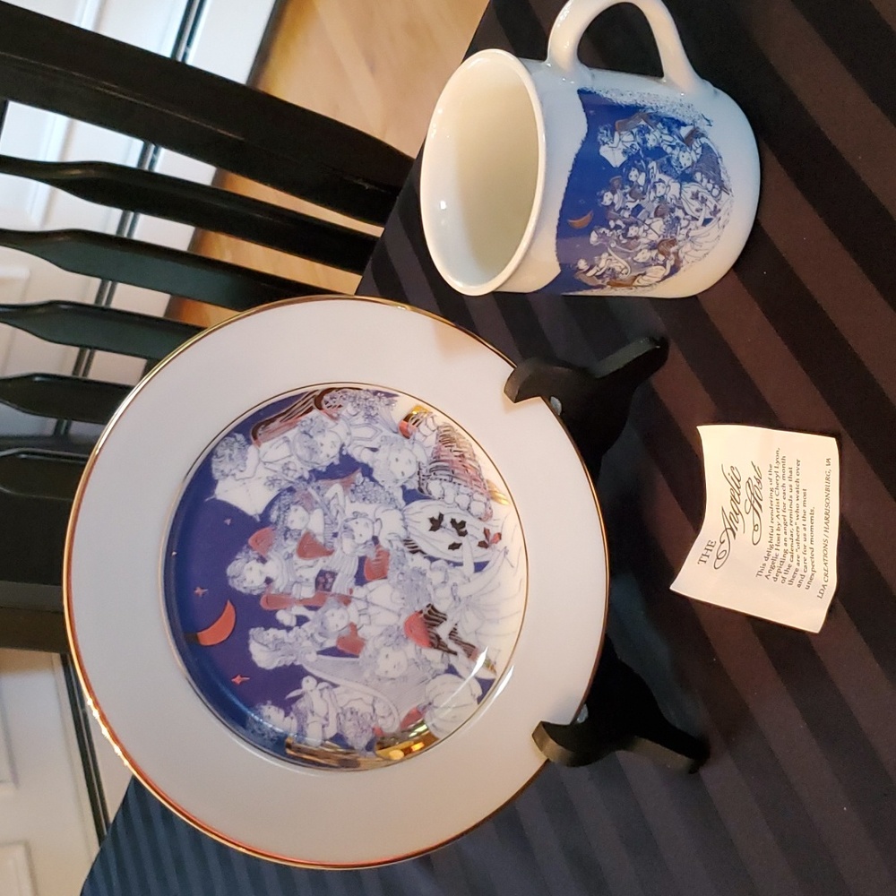 All Season Holiday Month Collector Plate and Mug
